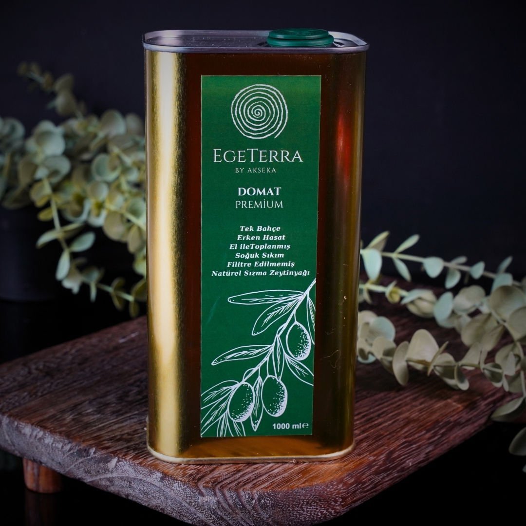 Erken Hasat Soğuk Sıkım Domat Premium Zeytinyağı