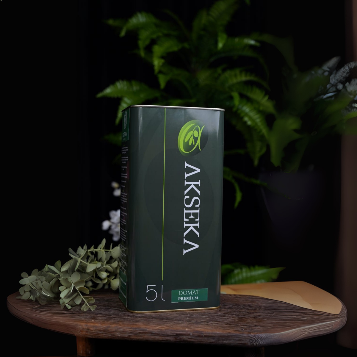 Erken Hasat Soğuk Sıkım Domat Premium Zeytinyağı 5 Litre