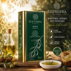 Erken Hasat Soğuk Sıkım Domat Premium Zeytinyağı 5 Litre