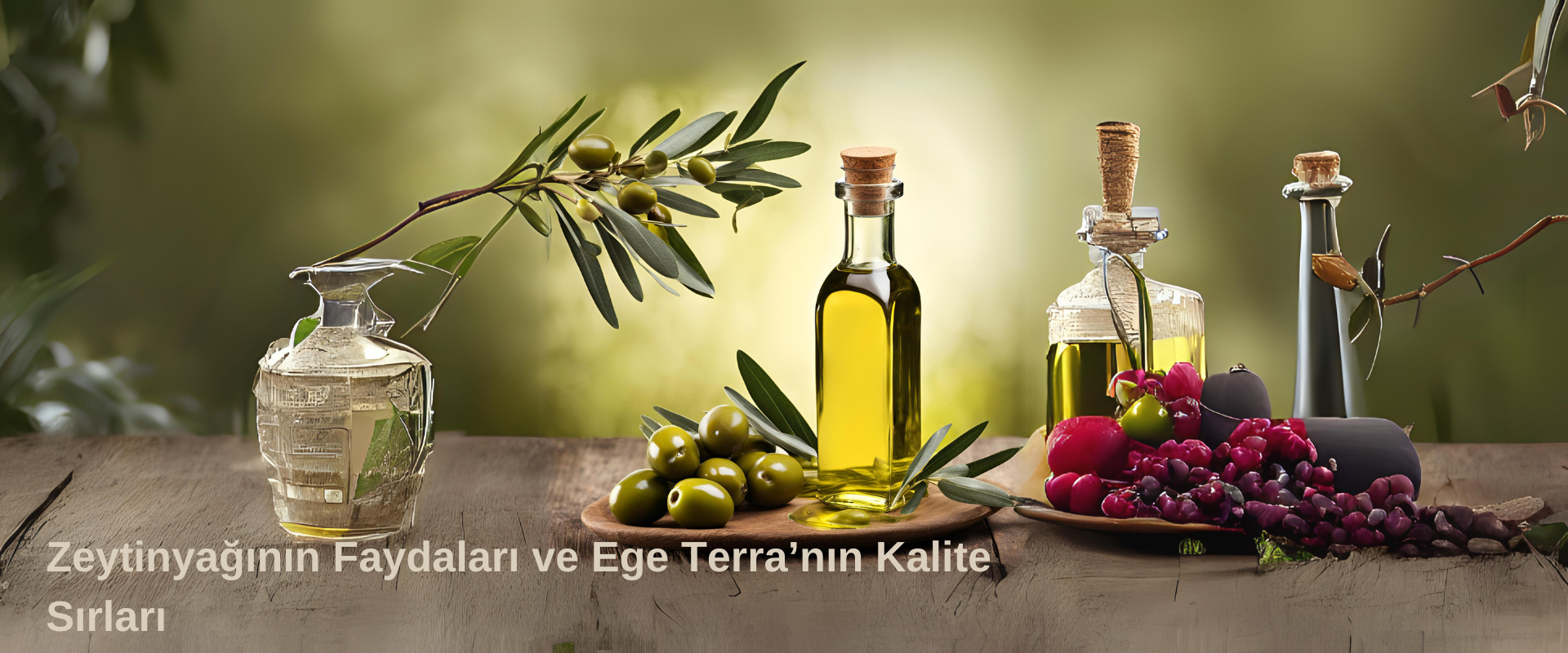Zeytinyağının Faydaları ve Ege Terra’nın Kalite Sırları