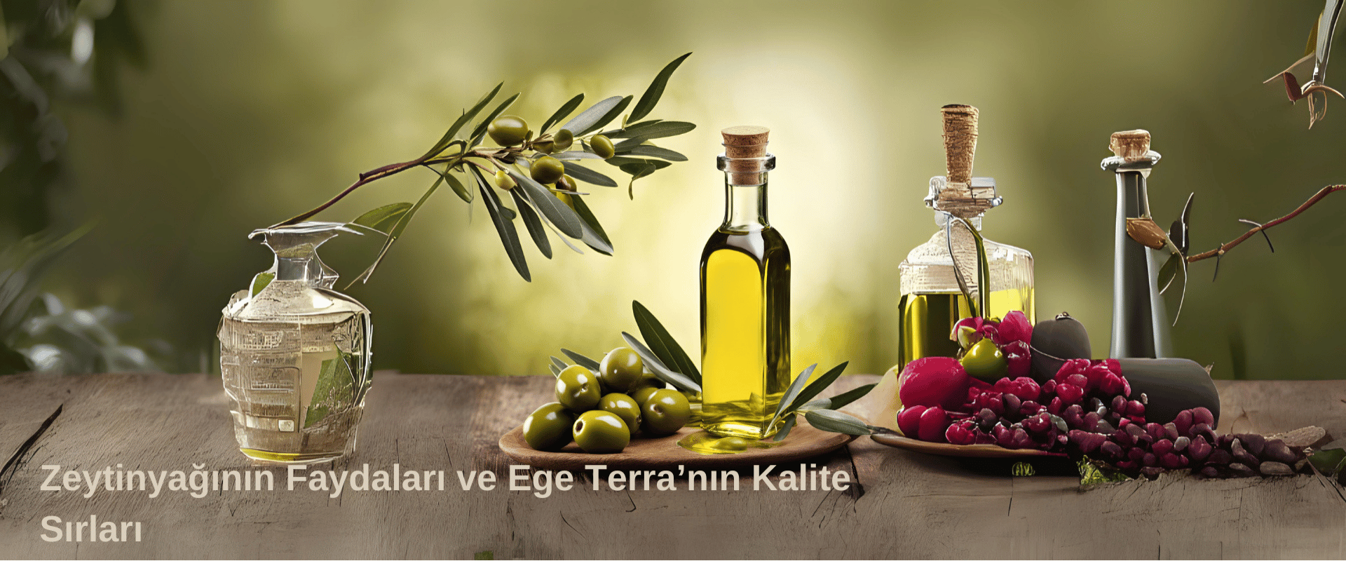 Zeytinyağının Faydaları ve Ege Terra’nın Kalite Sırları